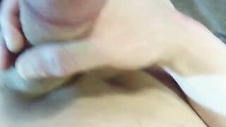 Amateur Big Cock Handjob Masturbation Closeup Cumshot