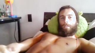 Moaning Masturbating Man