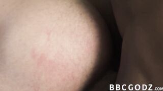 BBC jock Liam Cyber barebacks his hairy white stud Penn