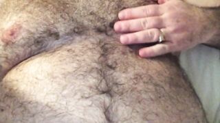 Fat Bear Daddy's Uncut Bareback Handjob