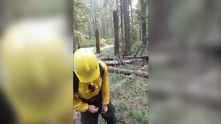 real wildfire worker