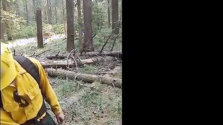 real wildfire worker