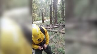 real wildfire worker