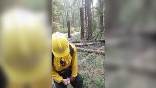 real wildfire worker