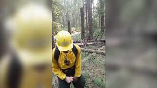 real wildfire worker