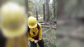 real wildfire worker