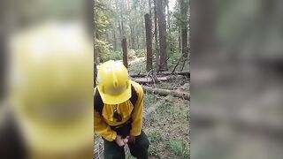 real wildfire worker