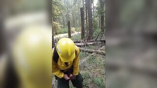 real wildfire worker