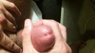 Close up jerk off with spurting cumshot 12