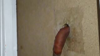 some glory hole bj cumshots