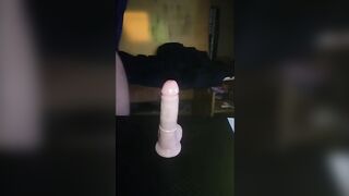 my chub ass fucked by aunts dildo