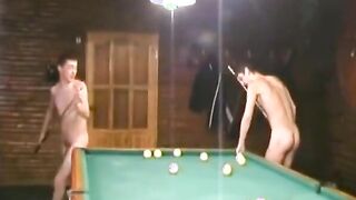 Russian Soldiers Play Pool in Nude234