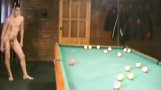 Russian Soldiers Play Pool in Nude234