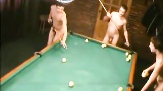 Russian Soldiers Play Pool in Nude234