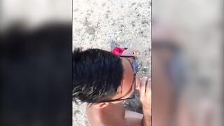 Beach Head with Cum