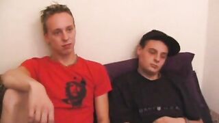 Straight Boy Cory Gets Cock Licked