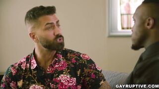 Passionate and Sensual Interracial Gay Lovemaking (Adam Ramzi)