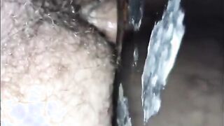 Fucked at the gloryhole