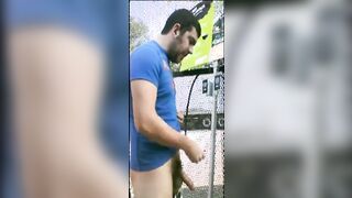 Public jacking off in home depot garden center64