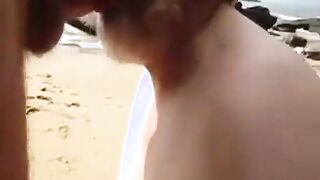 Beach Blowjob