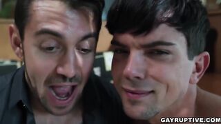 Intruder Dominates and Fucks a Gay Couple