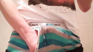 underwear cum