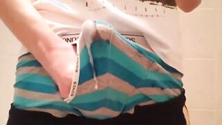 underwear cum