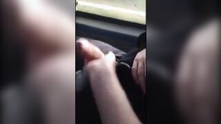 playing with big dick in bus12