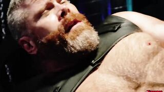 Hot hairy daddies Cain Marko and Jack Vidra fuck hard