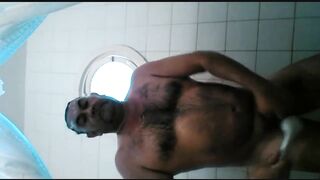 Shower time old men mix