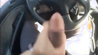 Big Cumshot In Car