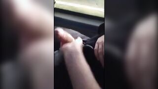 playing with big dick in bus147