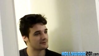 HOLLYWOOD 201 - BTS video with gay youngsters Kain Lanning and Jonathan Cole