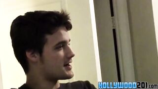 HOLLYWOOD 201 - BTS video with gay youngsters Kain Lanning and Jonathan Cole