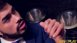 MENATPLAY Suited Emir Boscatto And Pietro Duarte Anal Fuck