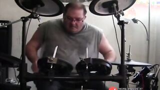 Super-Naughty Mature Italian Drummer