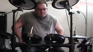 Super-Naughty Mature Italian Drummer