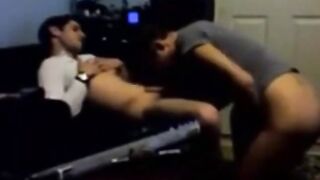 Gay-For-Pay Neighbor tear up faggot Bum