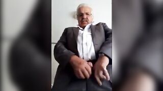 Arab Parent Demonstrating on Web Cam