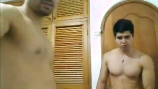 pretty guys dancing nude