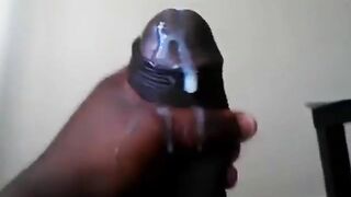 Large black knobs jizzing compilation