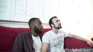 SEXUALLY ATTRACTIVE FETISH - IR transfixed 3 way for insatiable bottoms with unshaved torsos