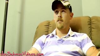 JOE SCHMOE MOVIES - Yankee amateur masturbates off and spunks in mature mans hatch