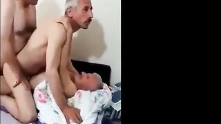 Turkish daddies gang bang-out