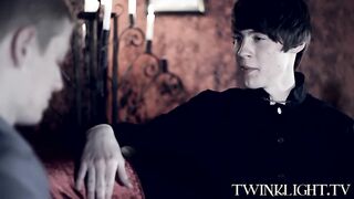 TWINKLIGHT - Kyle Richerds booty breeds young vampire Elijah White after DT