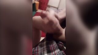 German Boy Fapping Off And Uber-Cute Jizz Shot