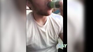 Heterosexual youngster wanting to inhale penis