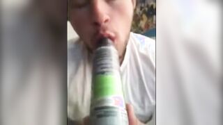 Heterosexual youngster wanting to inhale penis