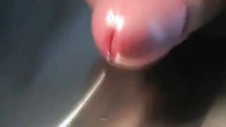 cum shots close-ups uncircumcised foreskin seed orgasm jerkoff