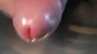 cum shots close-ups uncircumcised foreskin seed orgasm jerkoff